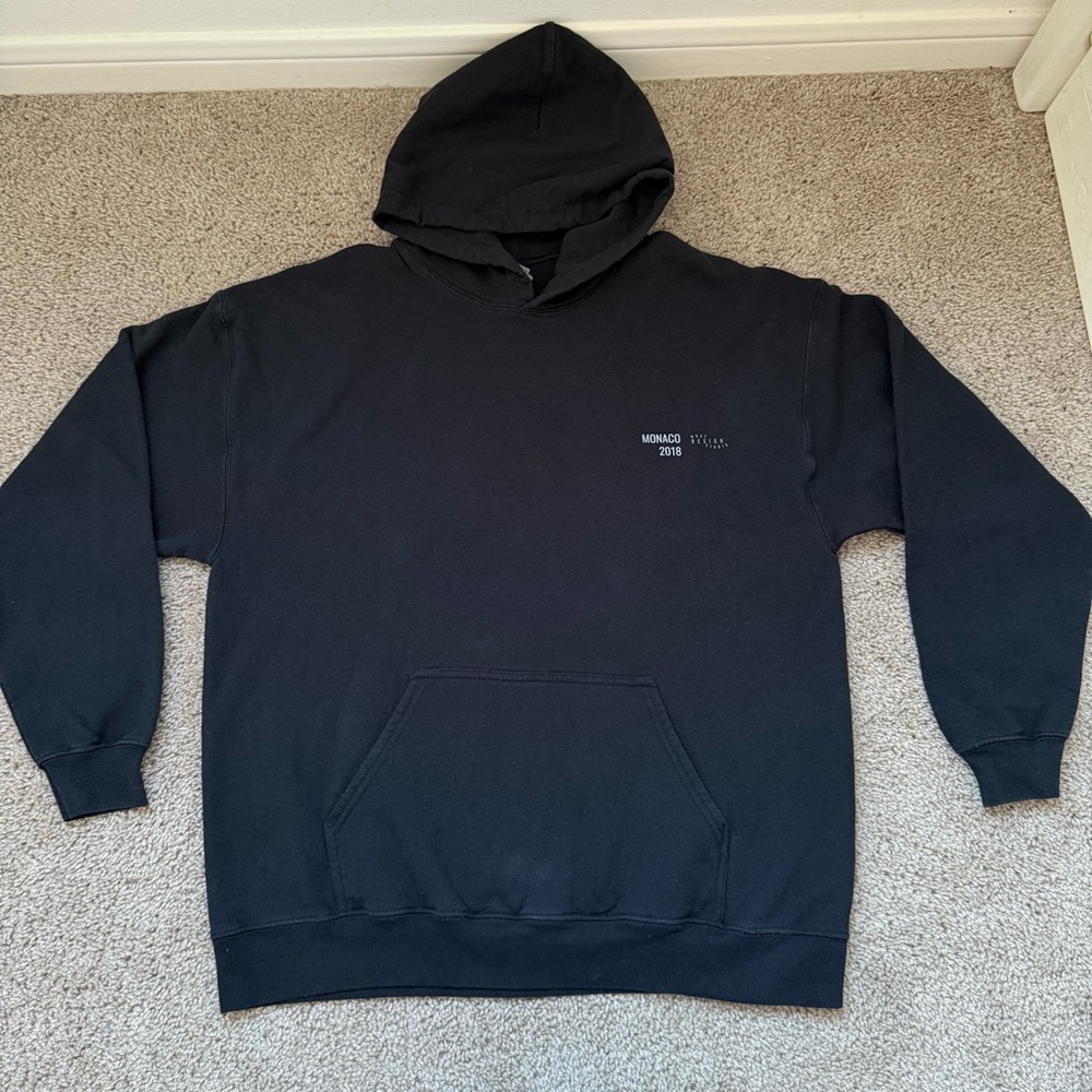 Gildan Daniel Ricciardo Monaco Grand Prix 2018 Sweatshirt Black Large